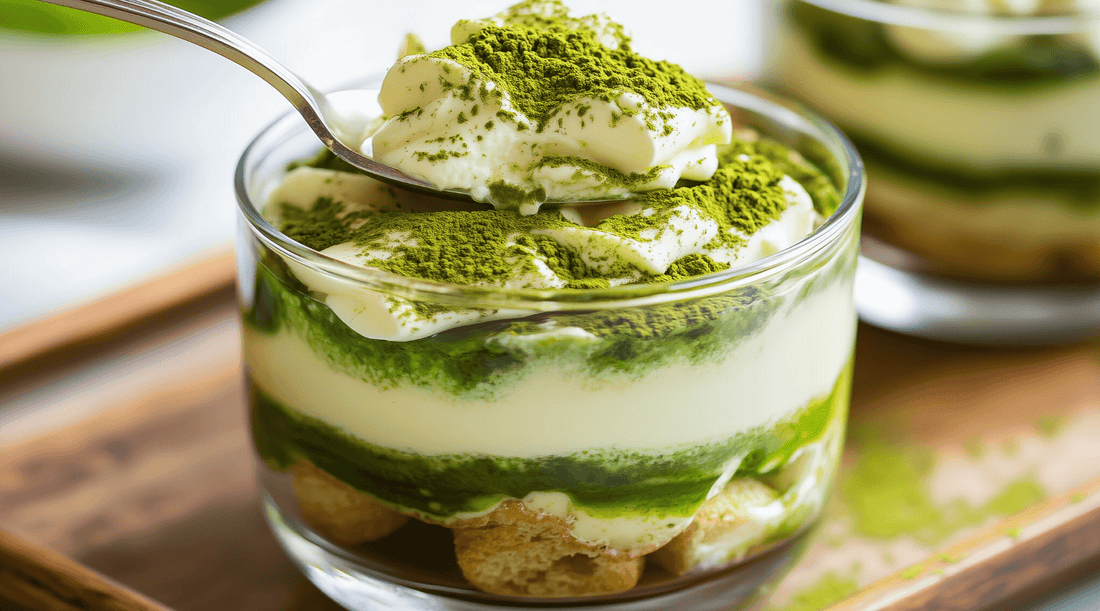 No-Bake Dairy-Free Matcha Tiramisu Recipe | Maison Koko