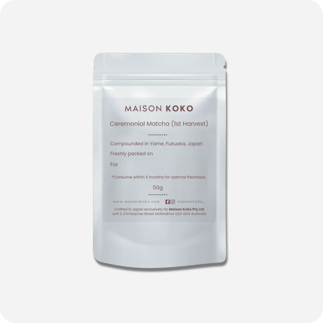 Ceremonial Matcha Powder (1st Harvest) Package | Maison Koko