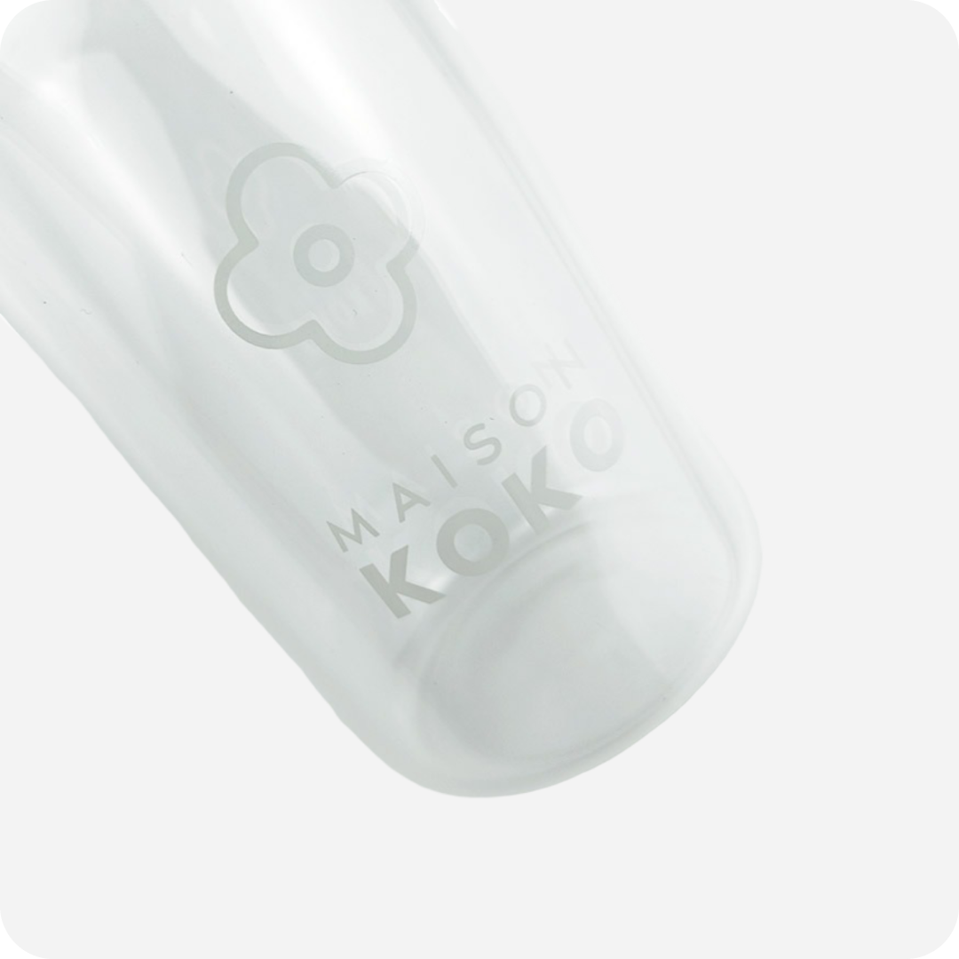 Glass Matcha Mixer Bottle (300ml) Detail | Maison Koko