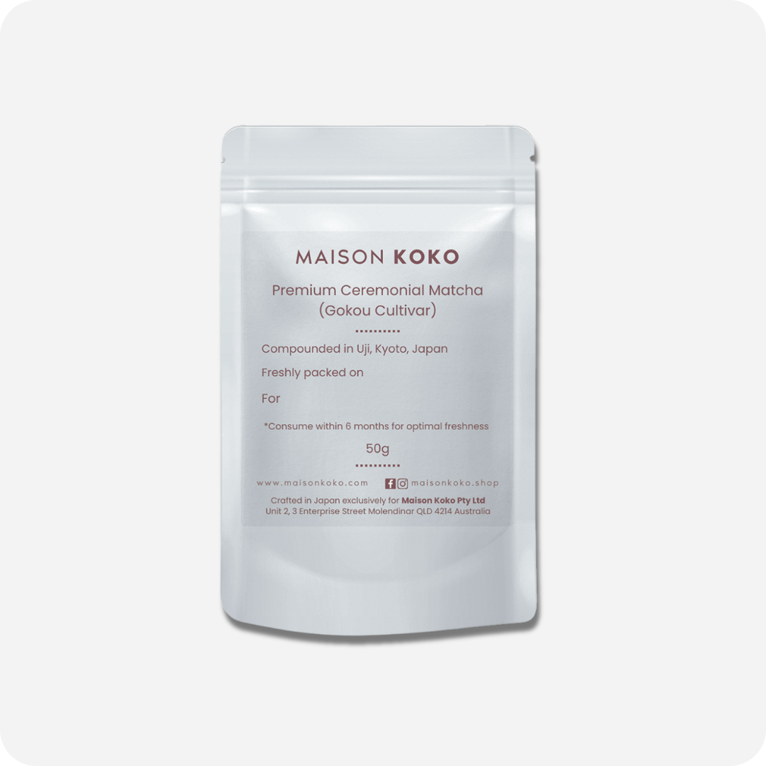 Premium Ceremonial Matcha Gokou Cultivar Package | Maison Koko