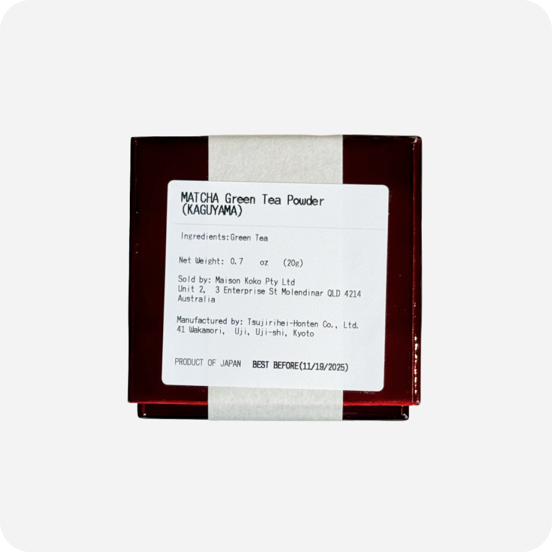 Premium Ceremonial Matcha (Kaguyama) Info | Maison Koko