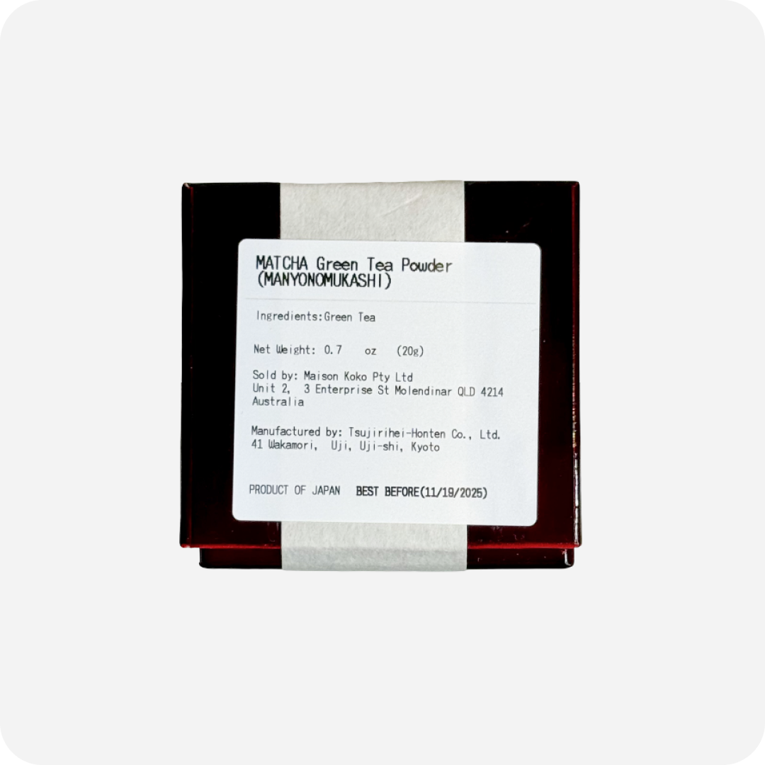 Premium Ceremonial Matcha (Manyo no Mukashi) Info | Maison Koko