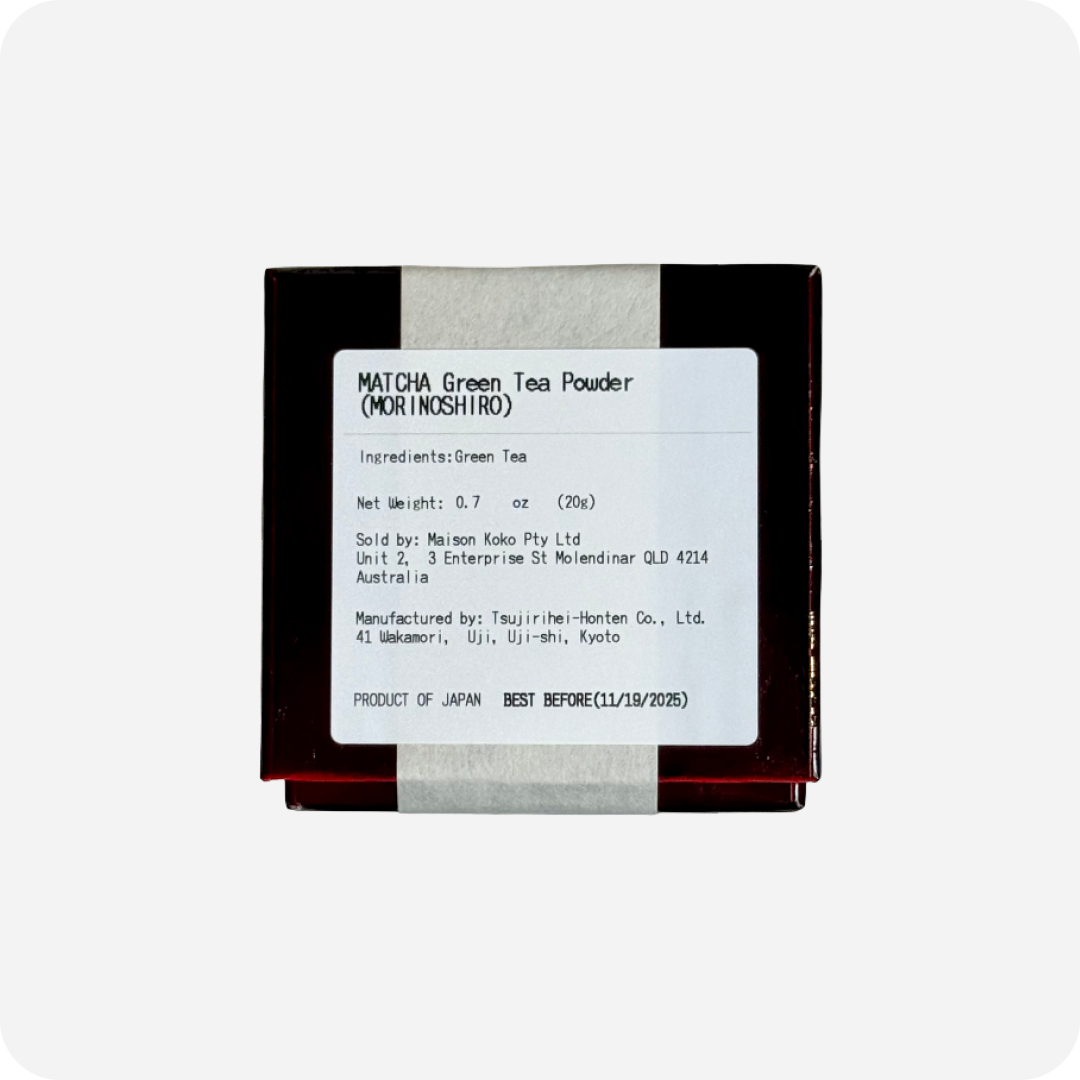 Premium Ceremonial Matcha (Mori no Shiro) Info | Maison Koko