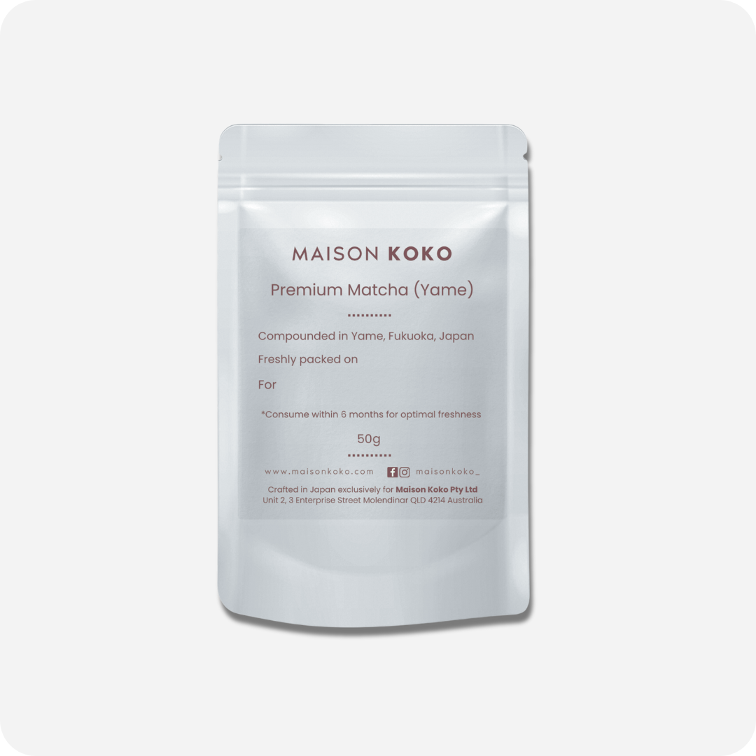 Premium Matcha Powder (Yame) Package | Maison Koko