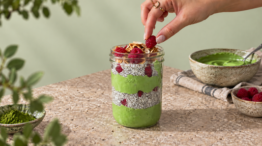 Matcha Chia Pudding | Maison Koko