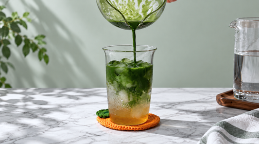 Yuzu Sparkling Matcha | Maison Koko