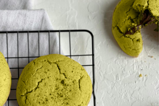 Chocolate Chip Matcha Cookies Recipe | Maison Koko