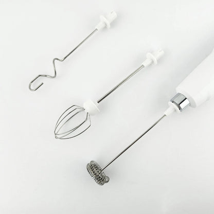 3 different high-quality stainless steel whisks for frothing, mixing, and blending | Maison Koko