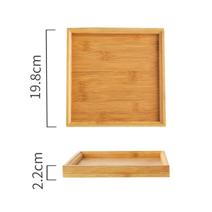 Bamboo Matcha Tray Size | Maison Koko