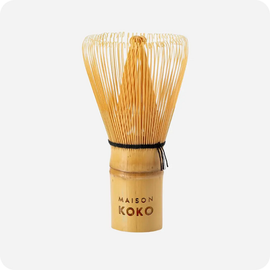 Bamboo Matcha Whisk (120 Prongs) | Maison Koko