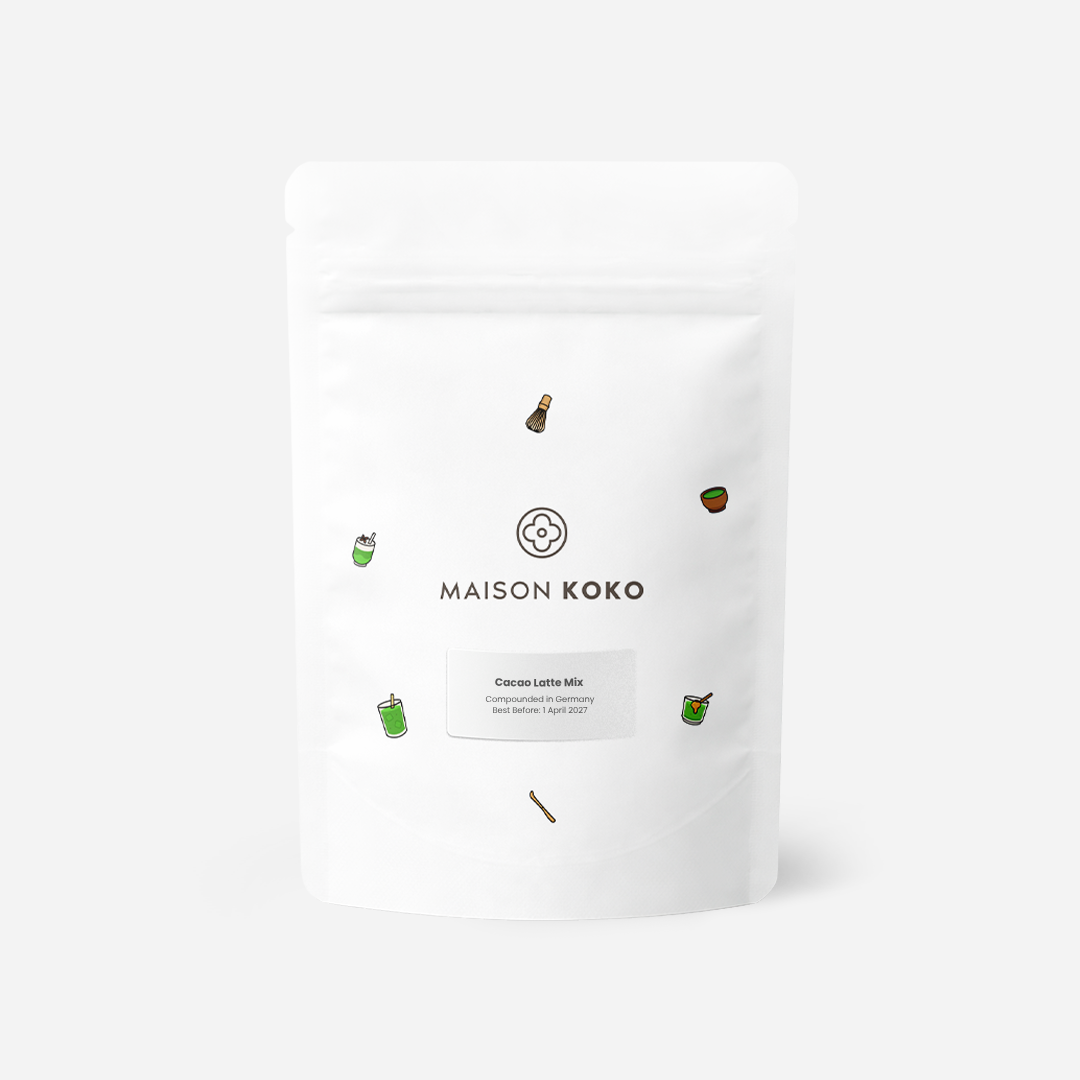 Cacao Latte Mix White Package | Maison Koko