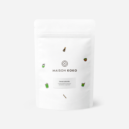 Cacao Latte Mix White Package | Maison Koko