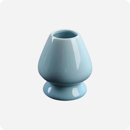 Ceramic Matcha Whisk Holder (Wide Hole) Blue | Maison Koko