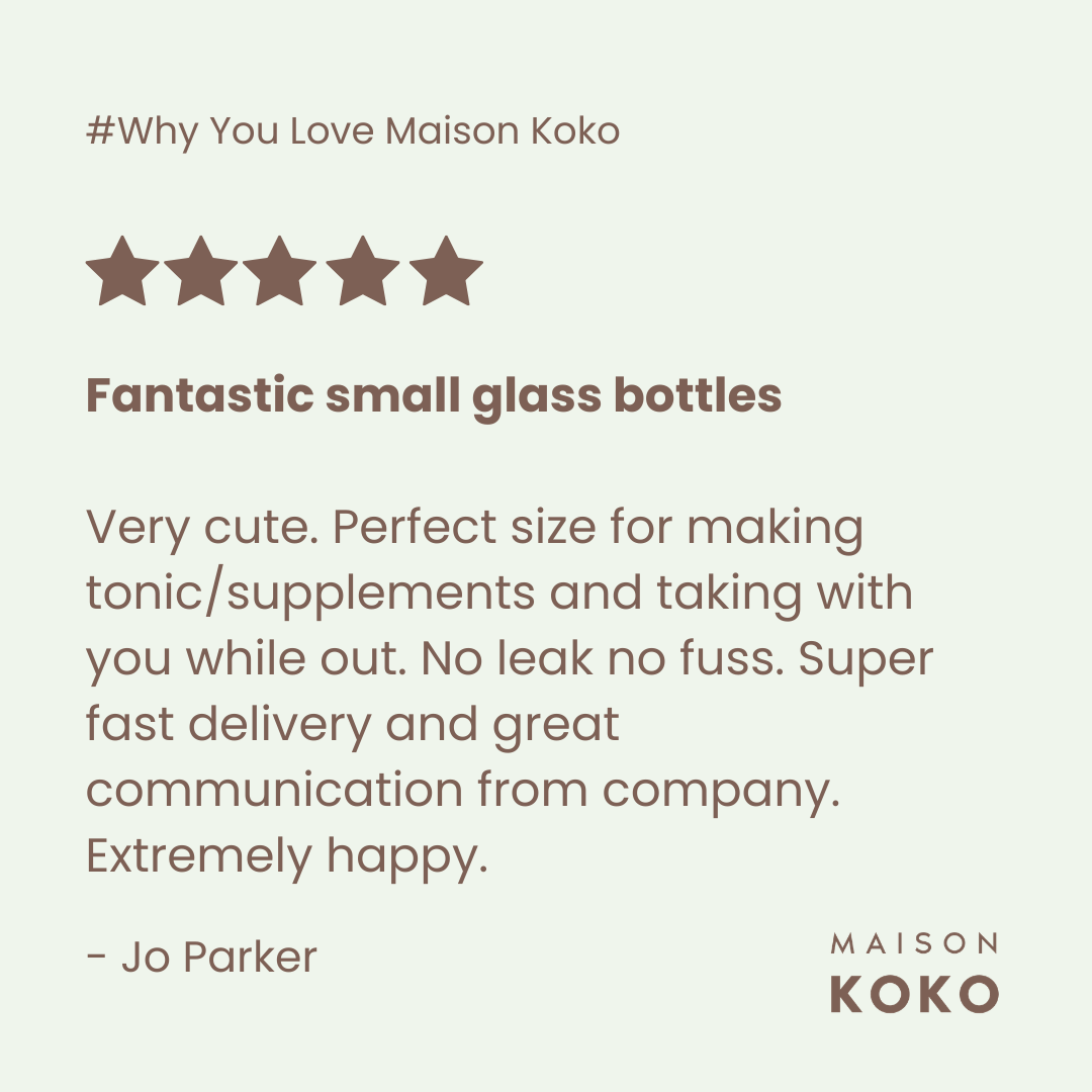 Glass Matcha Mixer Bottle (400ml)