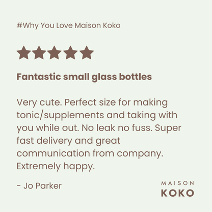 Glass Matcha Mixer Bottle (400ml)