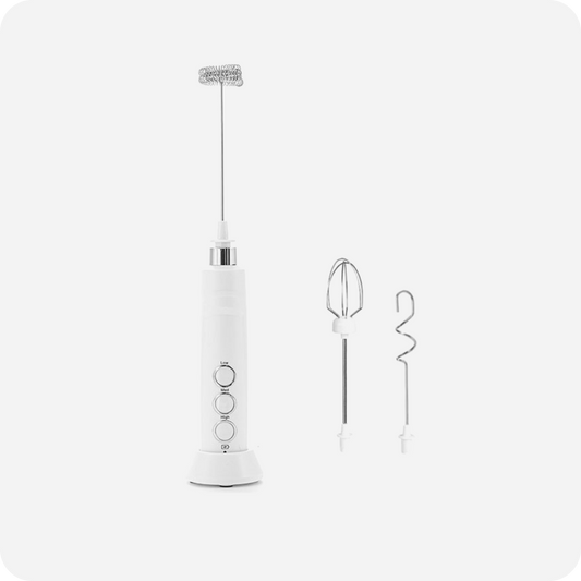 Electric Milk Frother Stick with Charging Stand | Maison Koko
