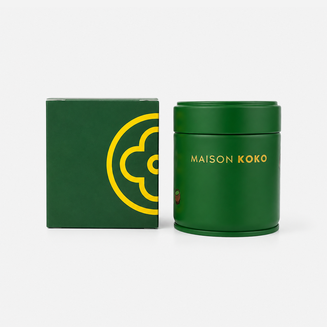 Empty Matcha Front View Box | Maison Koko