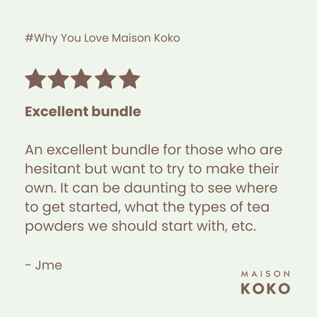 Essential Matcha Bundle Customer Review | Maison Koko