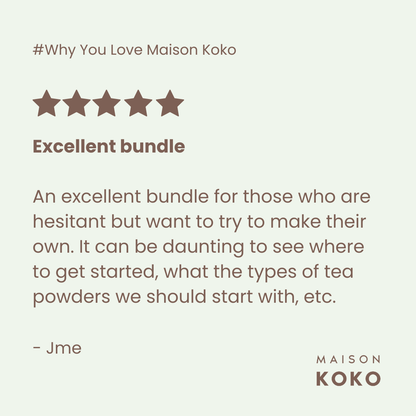 Essential Matcha Bundle Customer Review | Maison Koko