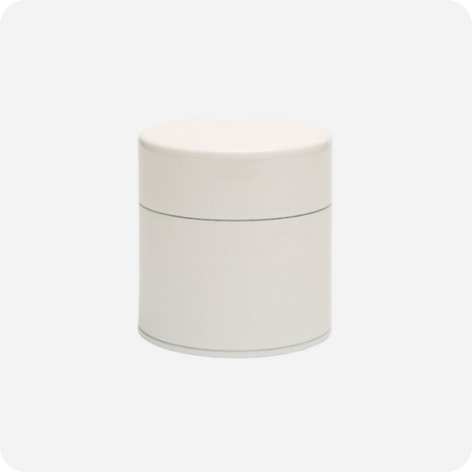 White Tin Canister (100g)
