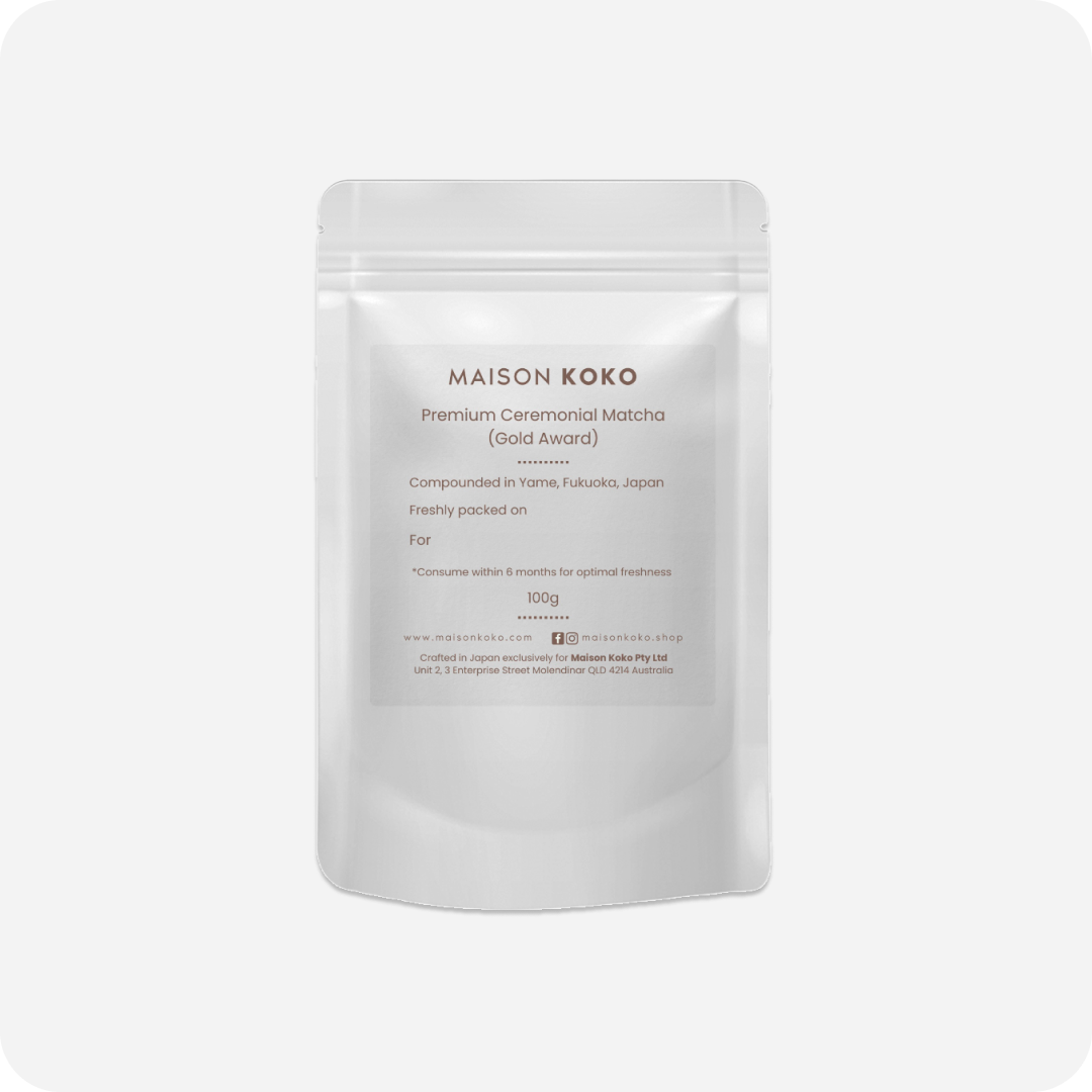 Premium Ceremonial Matcha (Gold Award)