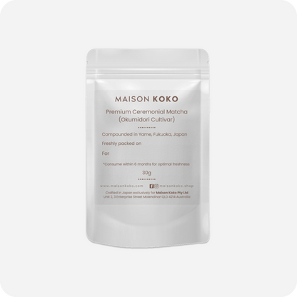 Premium Ceremonial Matcha (Okumidori Cultivar)