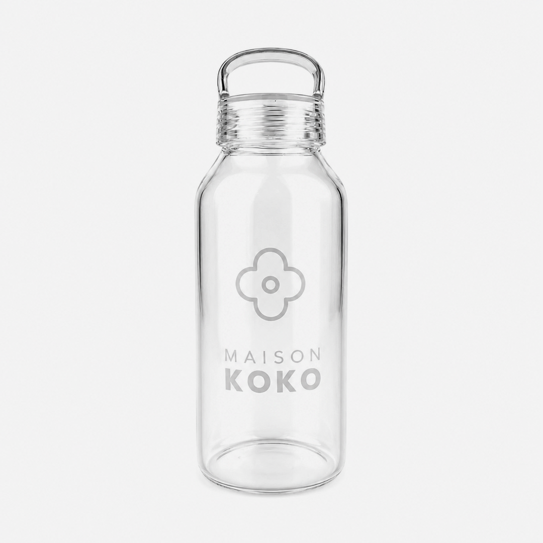 Glass Matcha Mixer Bottle (300ml) - Maison Koko
