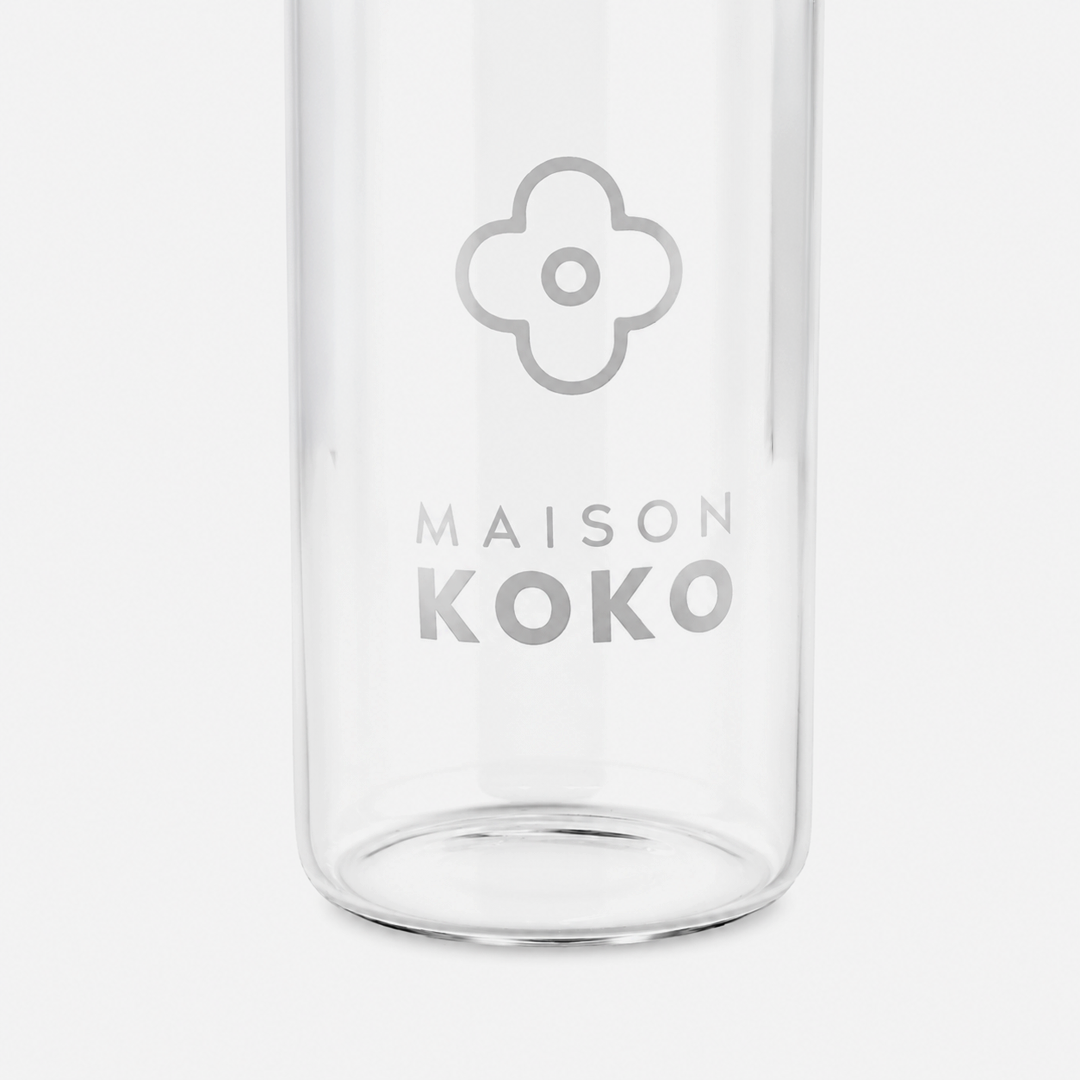 Glass Matcha Mixer Bottle (300ml) Detail - Maison Koko