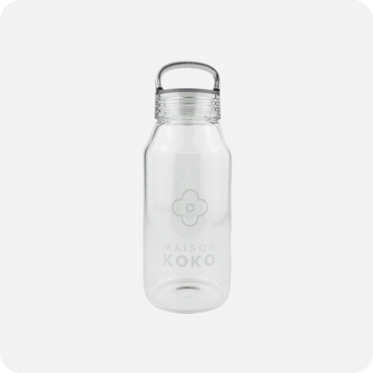 Glass Matcha Mixer Bottle (300ml) | Maison Koko