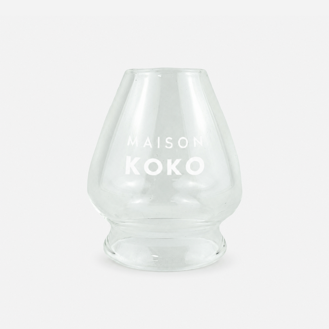 Glass Matcha Whisk Holder Image | Maison Koko