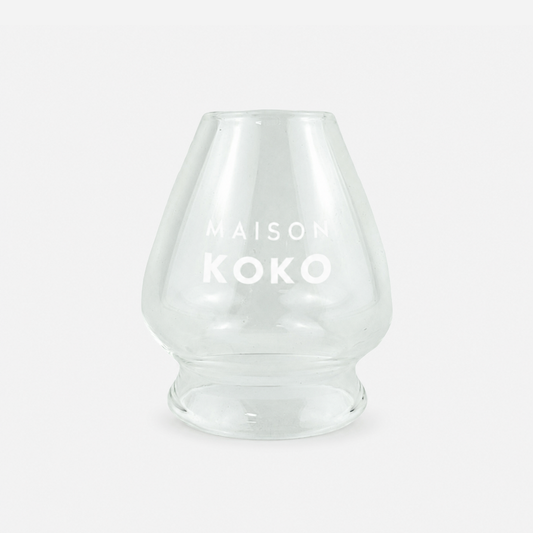 Glass Matcha Whisk Holder Image | Maison Koko