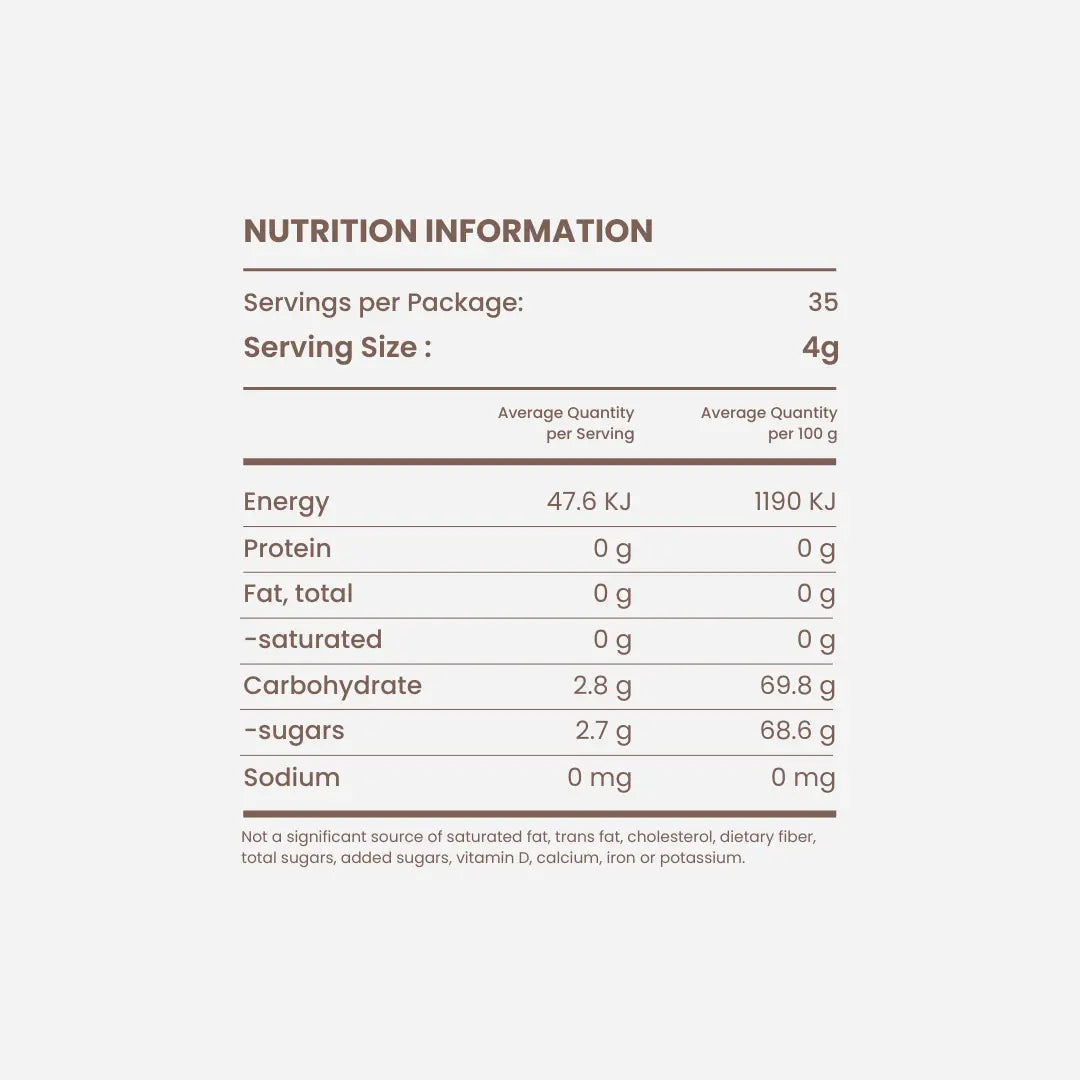 Hojicha Latte Mix Nutrition Information | Maison Koko