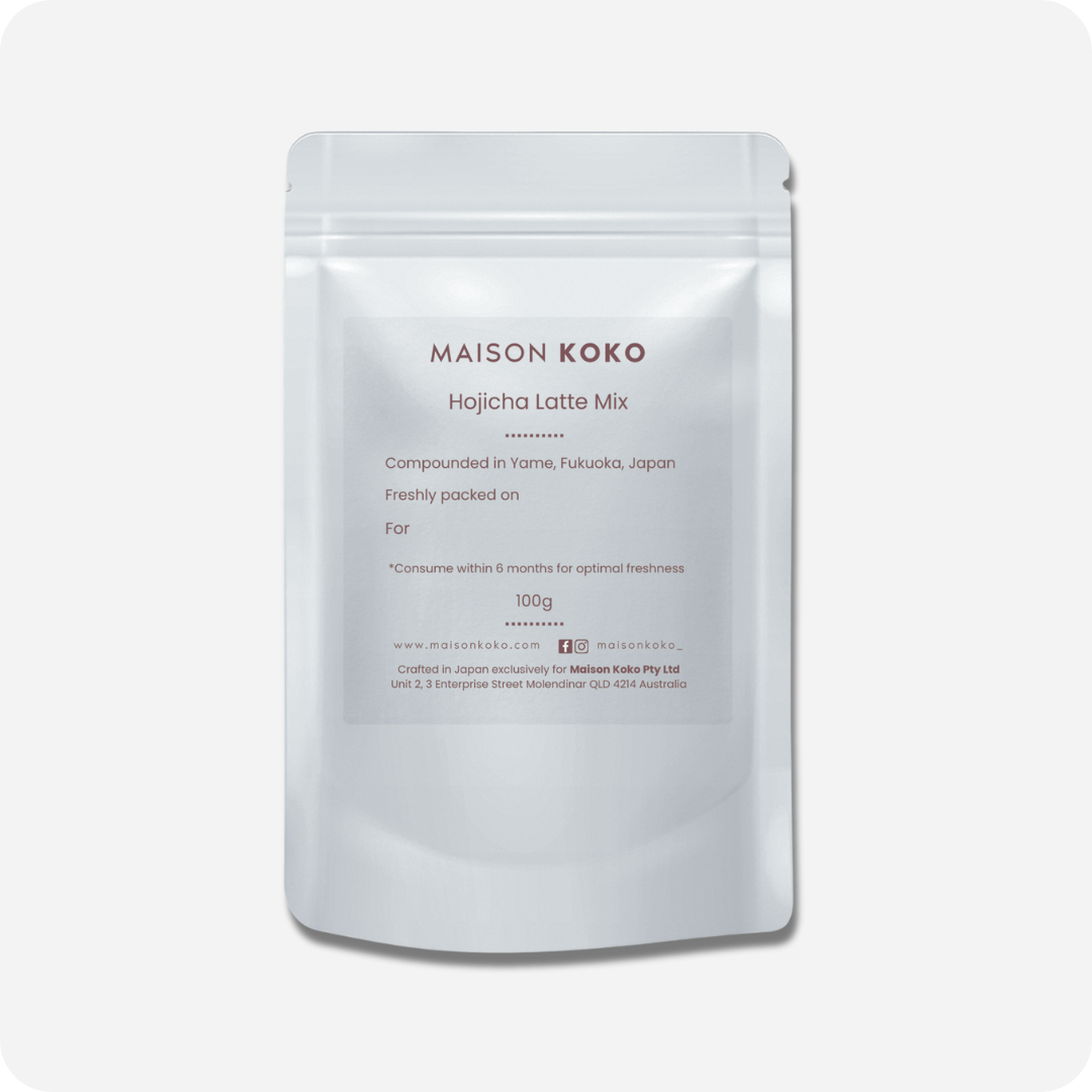 Hojicha Latte Mix Package | Maison Koko