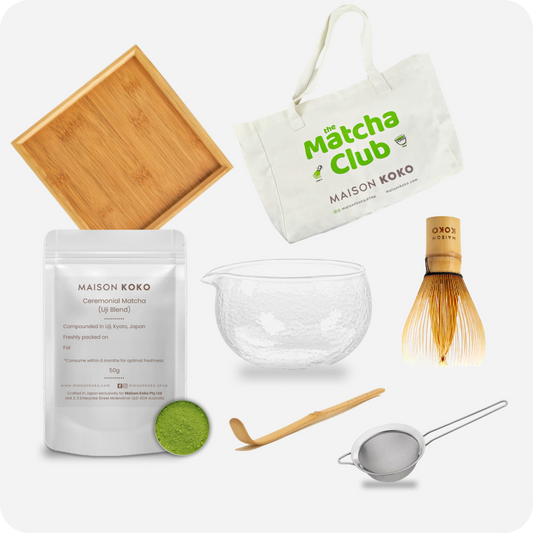 Matcha Club Bundle Items | Maison Koko