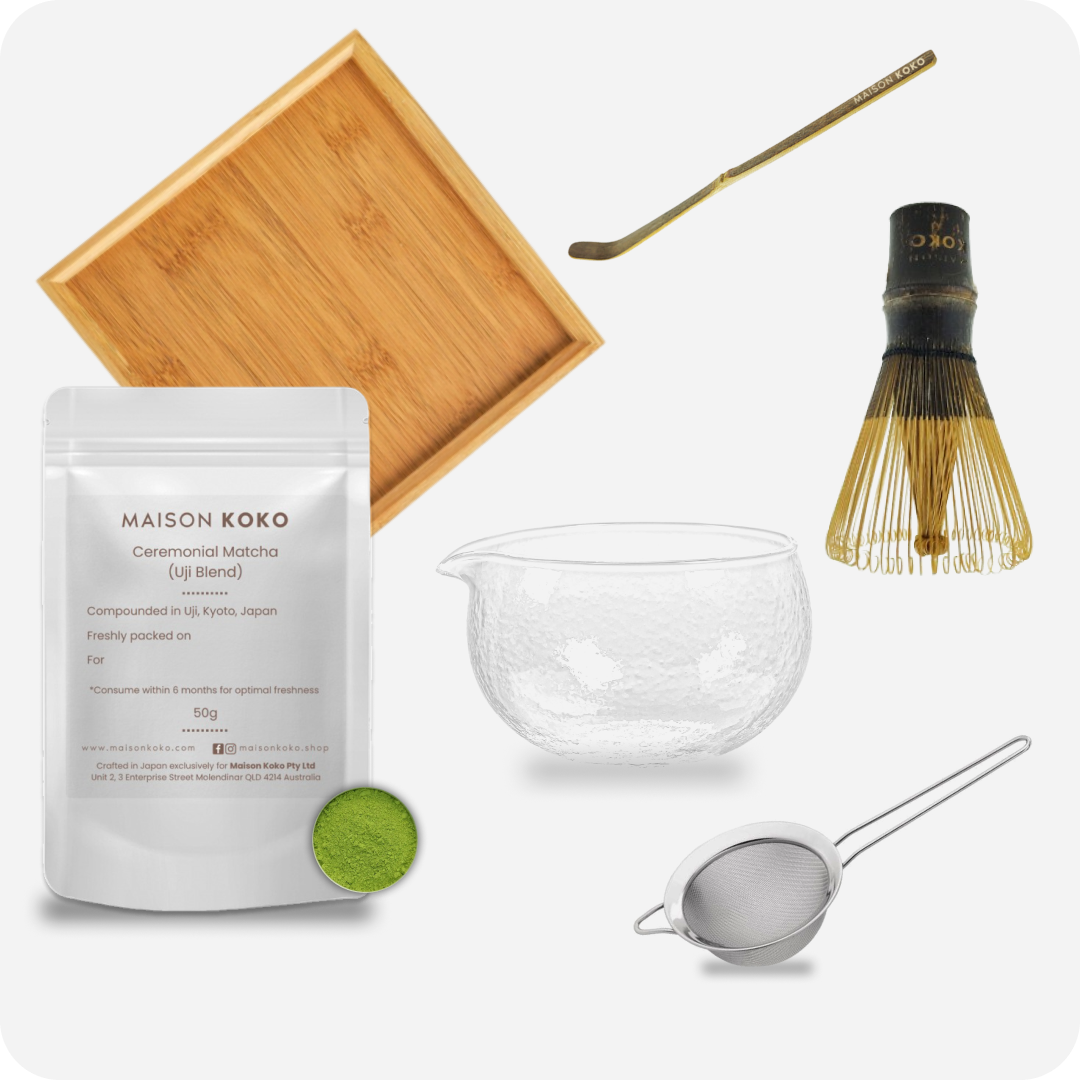 Matcha Gift Set Items | Maison Koko