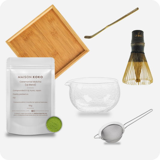 Matcha Gift Set Items | Maison Koko