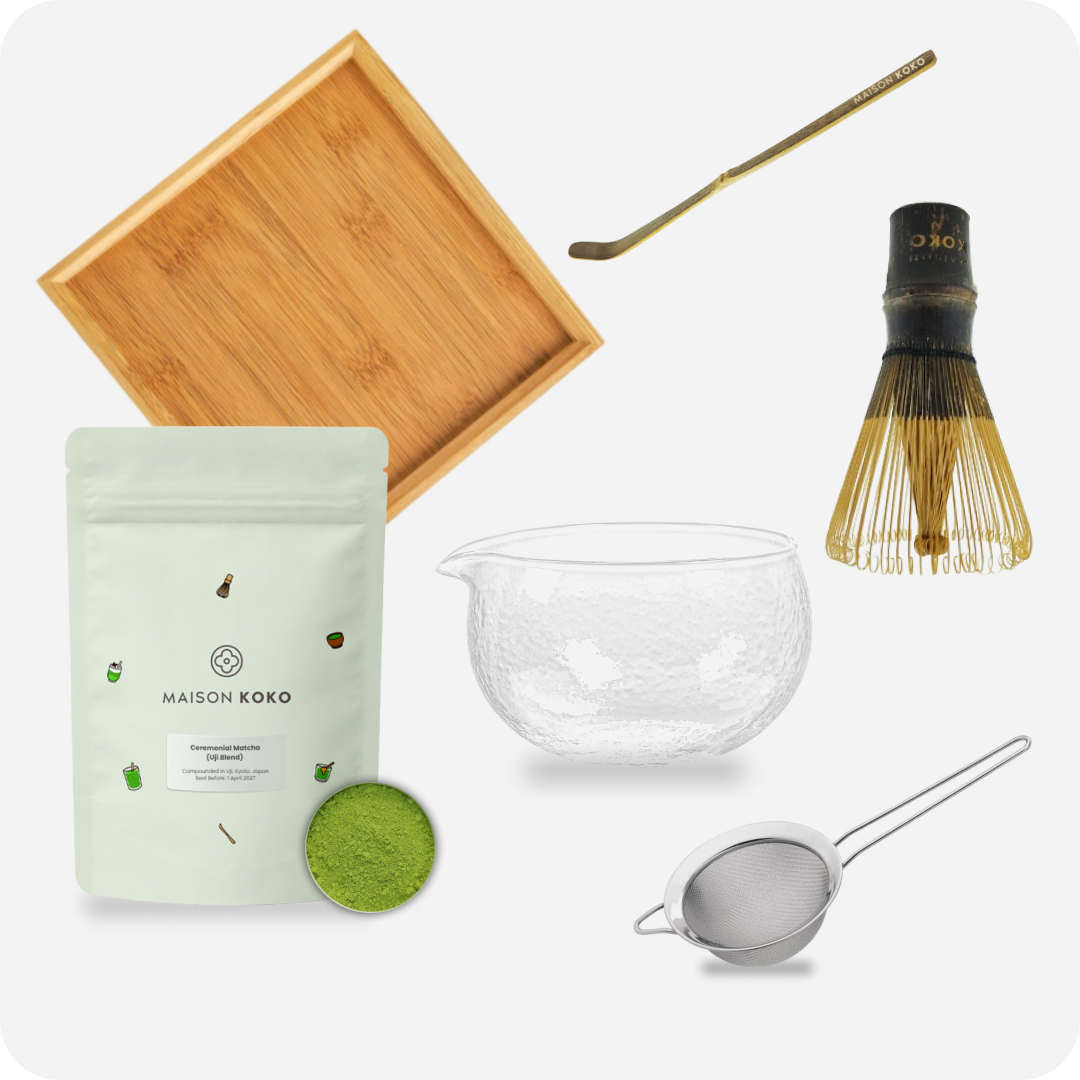 Matcha Gift Set New Matcha Package | Maison Koko