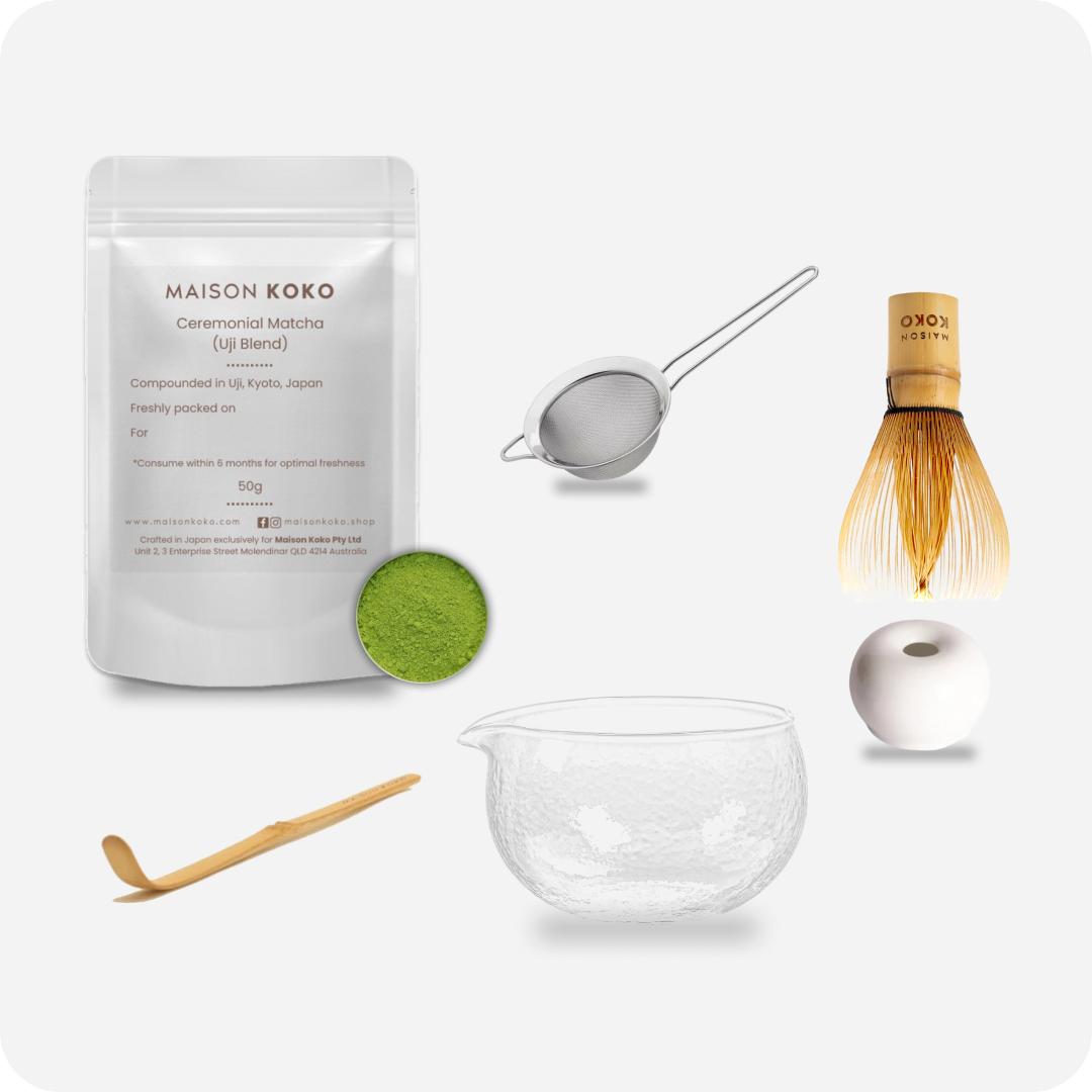 Matcha Signature Set Details | Maison Koko