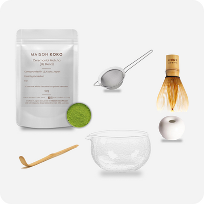 Matcha Signature Set Details | Maison Koko