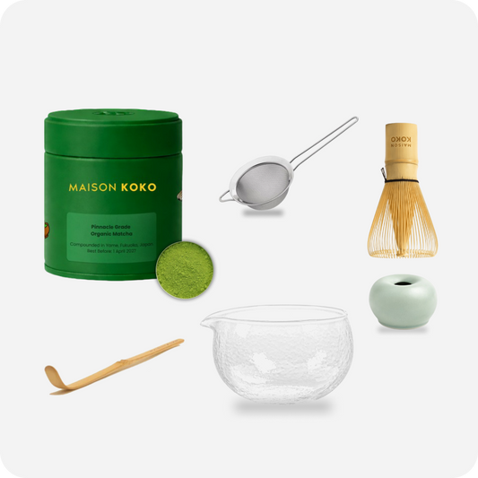 Matcha Signature Set Items Green Whisk Holder | Maison Koko