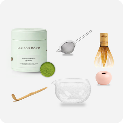 Matcha Signature Set Pink | Maison Koko