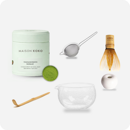 Matcha Signature Set White | Maison Koko