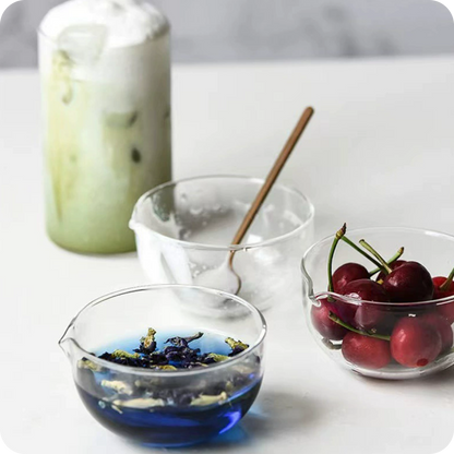 Mini Glass Matcha Bowl with Spout | Maison Koko