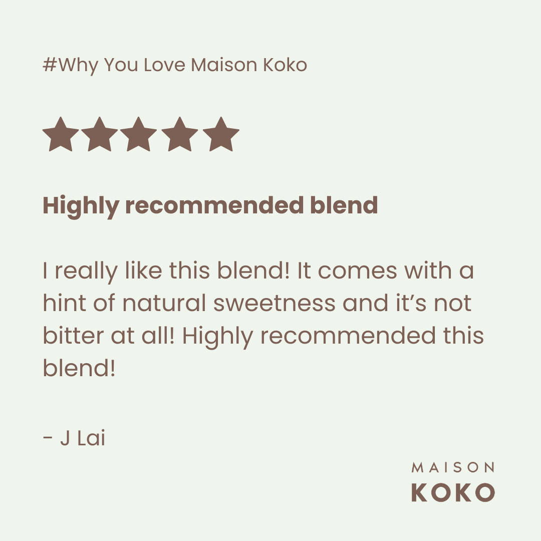 Premium Ceremonial Matcha (Nono Blend) Customers Review | Maison Koko