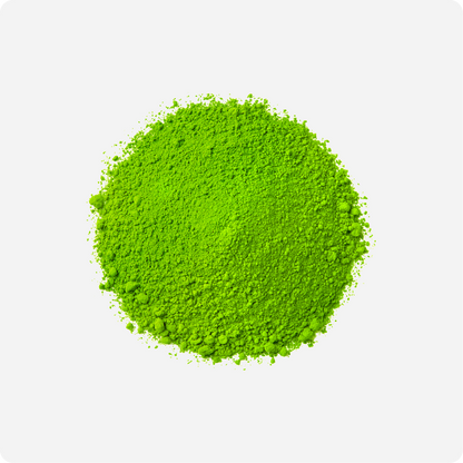 Premium Ceremonial Matcha (Samidori Cultivar) Powder Colour Detail | Maison Koko