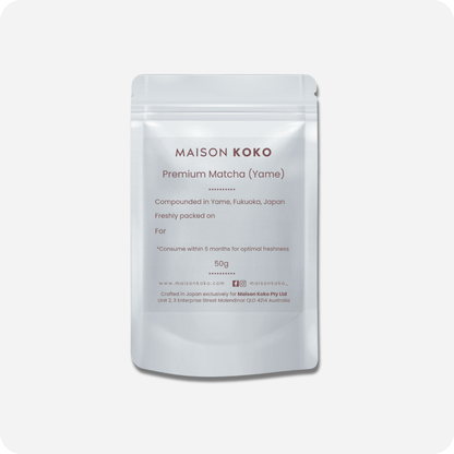 Premium Matcha Powder (Yame) Package | Maison Koko