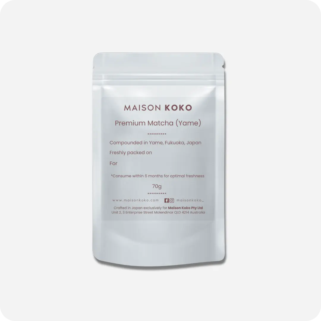 Premium Matcha Powder (Yame) Package | Maison Koko