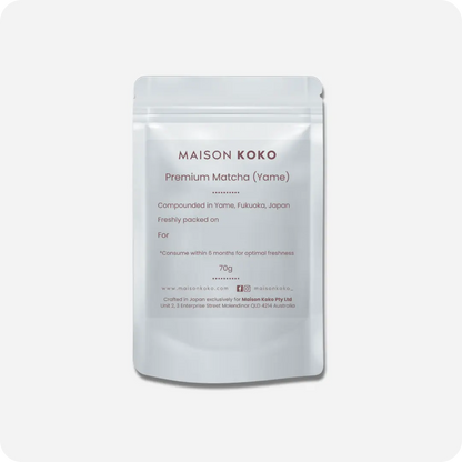 Premium Matcha Powder (Yame) Package | Maison Koko