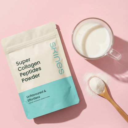 SKINES Super Collagen Peptides Powder Package Front View | Maison Koko