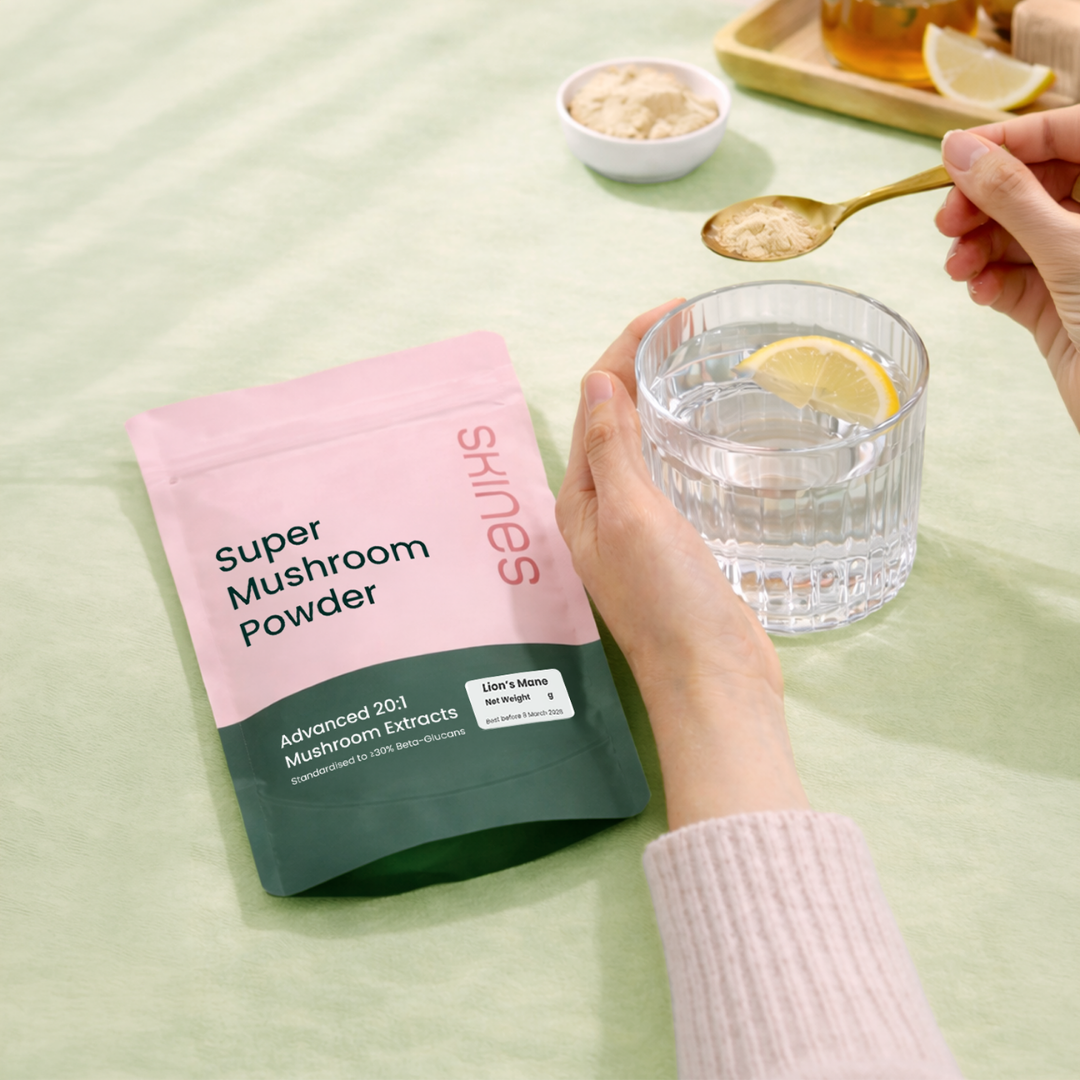 SKINES Super Mushroom Powder (Lion's Mane) Package | Maison Koko